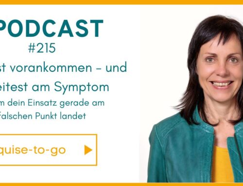 Du arbeitest am lauten Thema – und übersiehst, was es blockiert