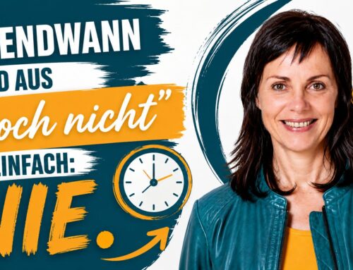 Wissen in Handeln umsetzen: Du wartest nicht aus Angst — dir fehlt die Linie